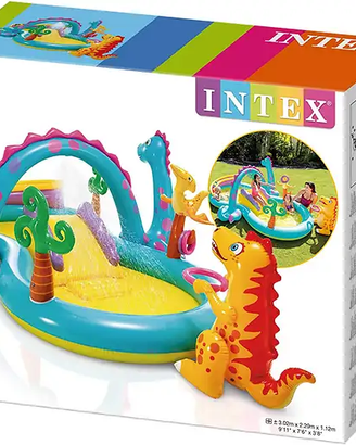 Piscina gonfiabile Intex Play Center Dinoland
