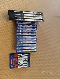 Corso inglese in VHS e 4 volumi