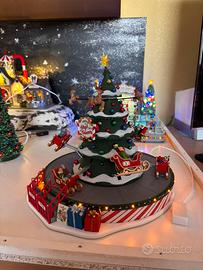 Giostra di Natale con Luci e Movimento Lemax