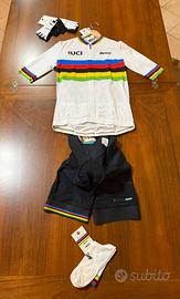 Kit ciclismo Santini UCI World Champion