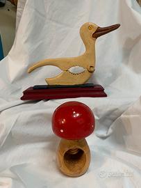 Schiaccianoci vintage ghisa o legno (singoli)