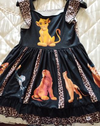 vestito bimba 6/7 anni