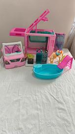 Barbie - Camper dei Sogni + Bambole