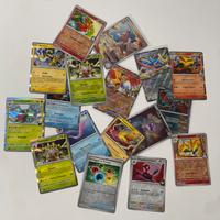 Lotto 17 carte pokemon Ex - Holo - Reverse