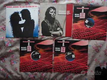 LP vinile : Michael Jackson e  45giri artisti vari