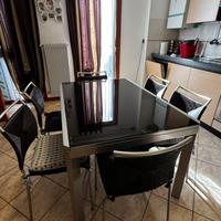 Tavolo Calligaris con sedie