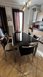 Tavolo Calligaris con sedie