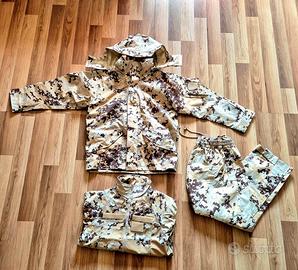 Set Impermeabile Mimetica Militare Esercito Army 