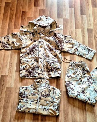Set Impermeabile Mimetica Militare Esercito Army 