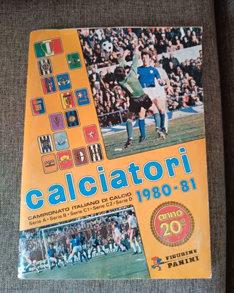 Album calciatori panini 1980/81 completo buono.
