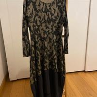 Vestito con gonna a palloncino