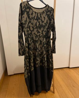 Vestito con gonna a palloncino