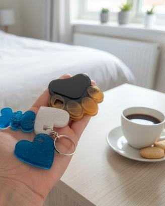 Porta chiavi in resina