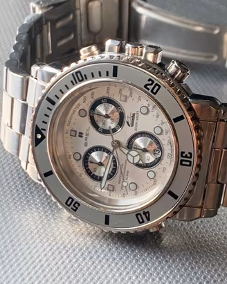 BREIL MANTA Diving Chrono Alarm 200M - revisionato