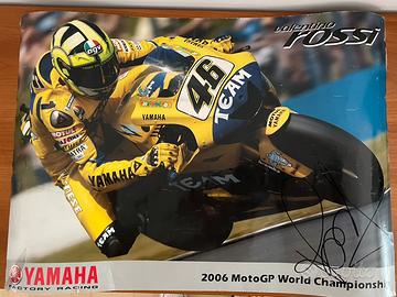 Poster Autografato Valentino Rossi