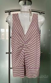 Canotta donna righe tg unica Patrizia Pepe