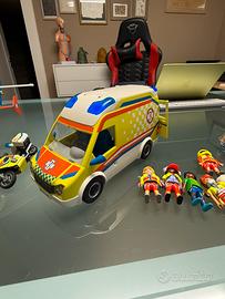Ambulanza e Elicottero PlayMobil