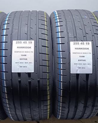 4 GOMME 255 45 19 HANKOOK RIF4812
