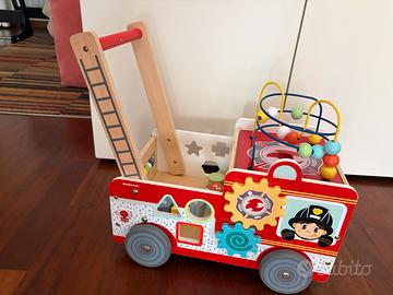 Carrellino primo passi Wood N Play