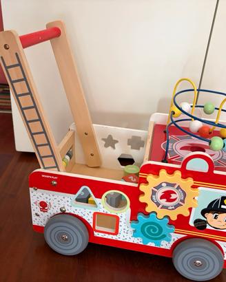 Carrellino primo passi Wood N Play