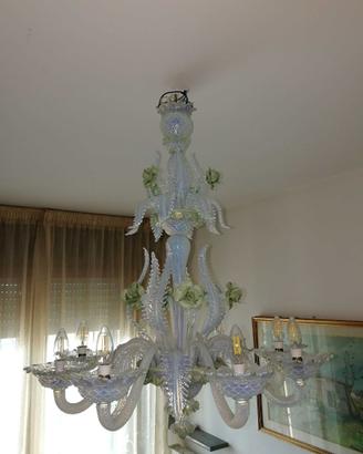 Lampadario vetro Murano