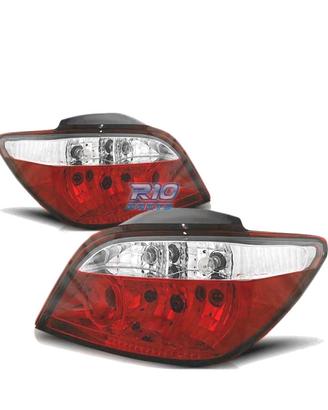 FANALI PEUGEOT 307 01-05 LOOK SUBARU CRISTALLO ROS