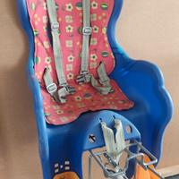 Seggiolone bimbo bici