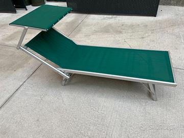 lettino da spiaggia come nuovo