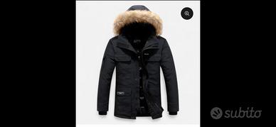 giubbino nuovo con cappuccio uomo