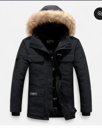 giubbino nuovo con cappuccio uomo