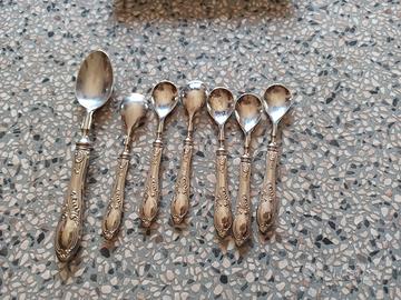 cucchiaini argento 800