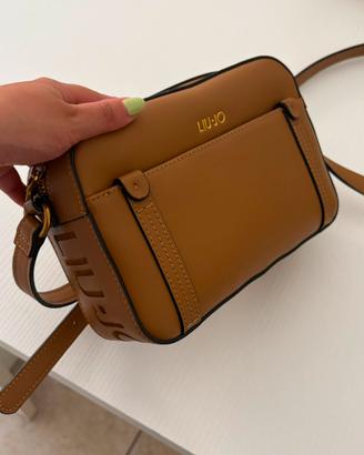 Liu Jo borsa a tracolla cuoio/caramello