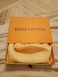 cintura Louis Vuitton in tela Damier Ébène