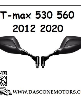 Specchietti a Manubrio Tmax Orion Carbon look 530 