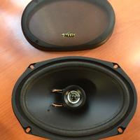 Coppia casse ellittiche 2 vie per auto 90W