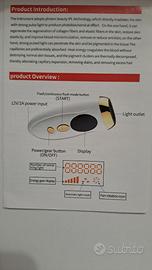 Epilatore luce pulsata IPL