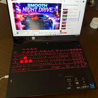 ASUS TUF GAMING F15 i7 13620H RTX 4050 -come nuovo