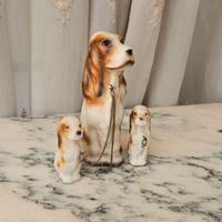 Statue statuette cani in porcellana Erich Stauffer