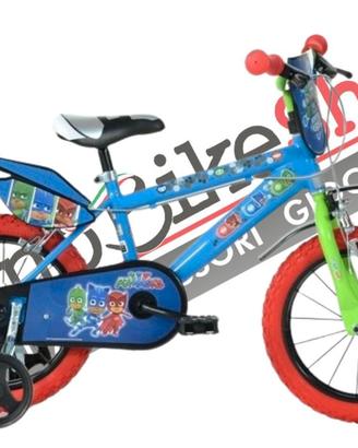 Bicicletta Bambino PJ Masks Dino Bikes 14"