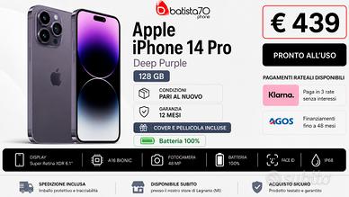 Apple iPhone 14 Pro Deep Purple 128 Gb
