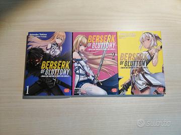 Manga Berserk of Gluttony Manga Vol. 1, 2, 3