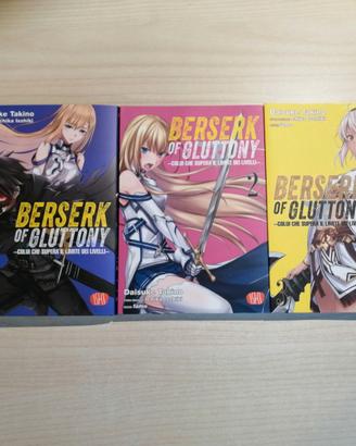 Manga Berserk of Gluttony Manga Vol. 1, 2, 3