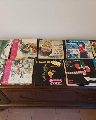 Lotto 52 dischi in vinile 45 giri, Fiabe Sonore