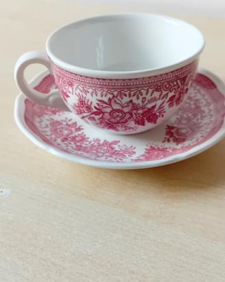 vintage Tazzina e piattino di porcellana serieFas