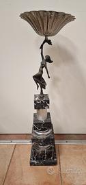 Grande coppa vintage anni 70/80 -Figura femminile