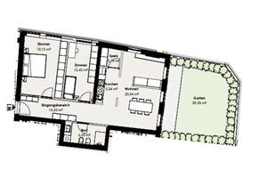 Trilocale con giardino a Renon