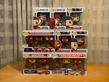 Spider-man Funko Pop Set