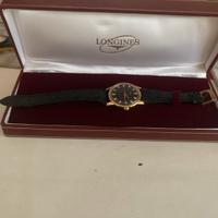 Longines conquest vintage gilt dial 18kt