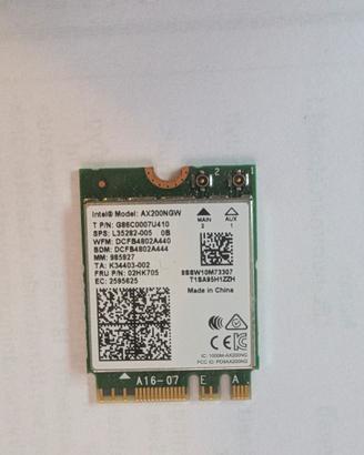 INTEL AX200NGW