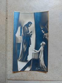 Santino d'epoca Prima Comunione 1931 - Crenna di G